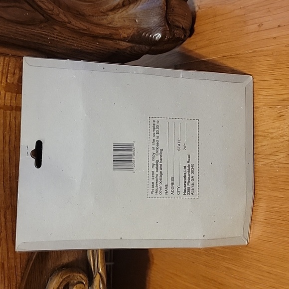 HOUSEWORKS MINIATURE DOLL HOUSE FIRNITURE BATHROOM 1990 NEW - Picture 2 of 6